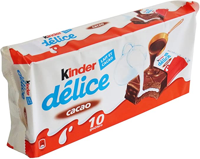 Kinder Delice Cacao X10 